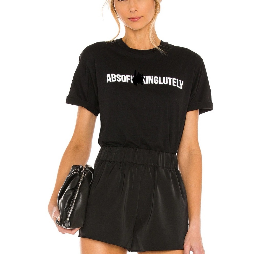 Departure Absof——lutely Tee in Black S